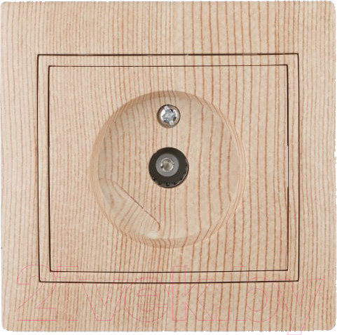 Изображение товара Розетка INTRO Plano 1-301-11 / Б0030081 (сосна)