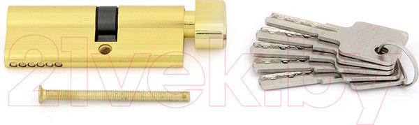 Изображение товара Цилиндровый механизм замка Palladium ZN 80 C ВК PB (латунь)