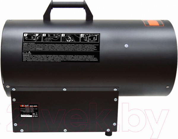 Изображение товара Тепловая пушка газовая Brait BGH-30M
