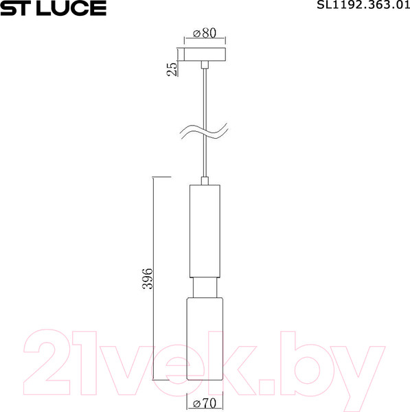 Изображение товара Потолочный светильник ST Luce SL1192.363.01