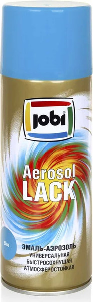 Изображение товара Эмаль Jobi Аэрозольная RAL 5015 (520мл,глянцевый голубой )