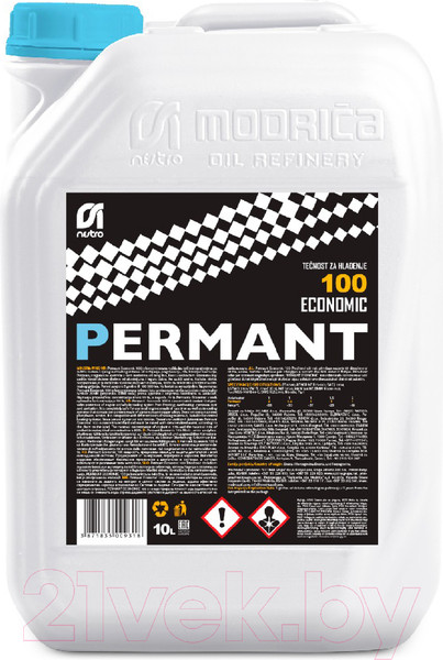 Изображение товара Антифриз Nestro Концентрат Permant Eco 100 (10л, сине-зеленый)