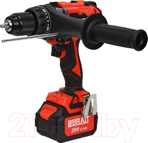 Изображение товара Аккумуляторная дрель-шуруповерт Brait BCDI20-4PUMBL-1 PRO
