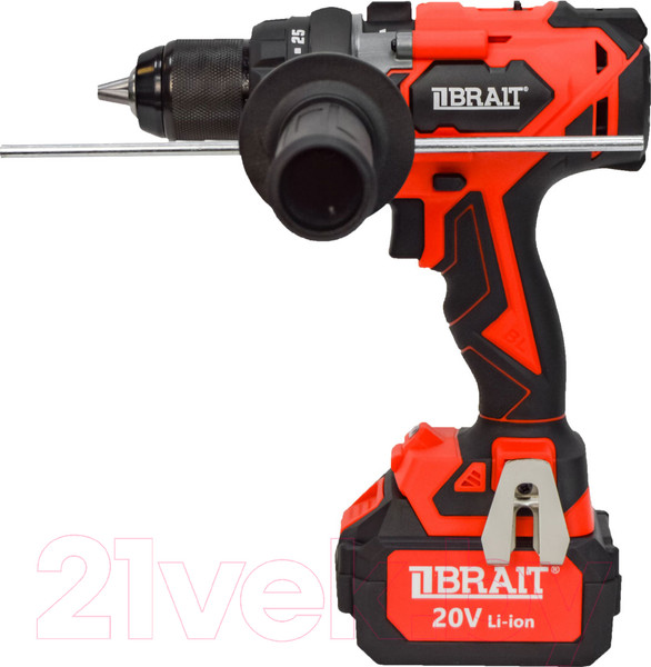 Изображение товара Аккумуляторная дрель-шуруповерт Brait BCDI20-4PUMBL-1 PRO
