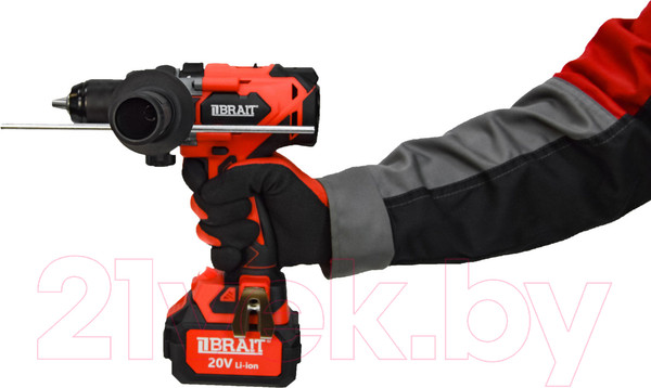 Изображение товара Аккумуляторная дрель-шуруповерт Brait BCDI20-4PUMBL-1 PRO