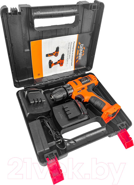 Изображение товара Аккумуляторная дрель-шуруповерт Daman DCD16-2