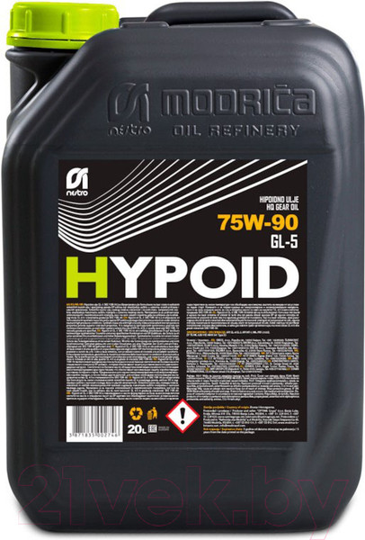 Изображение товара Трансмиссионное масло Nestro HIPOIDNO ULJE GL-5 SAE 75W-90 (20л)