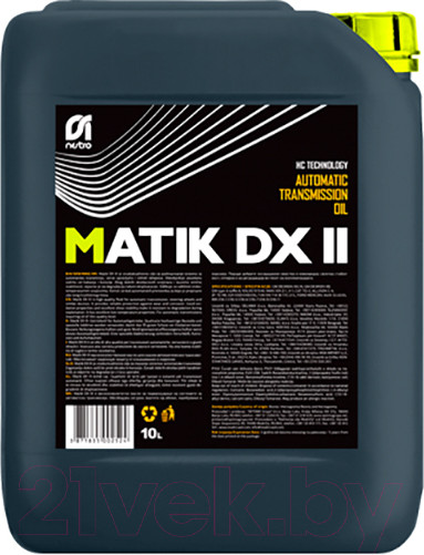 Изображение товара Трансмиссионное масло Nestro MATIK DX II  (10л)