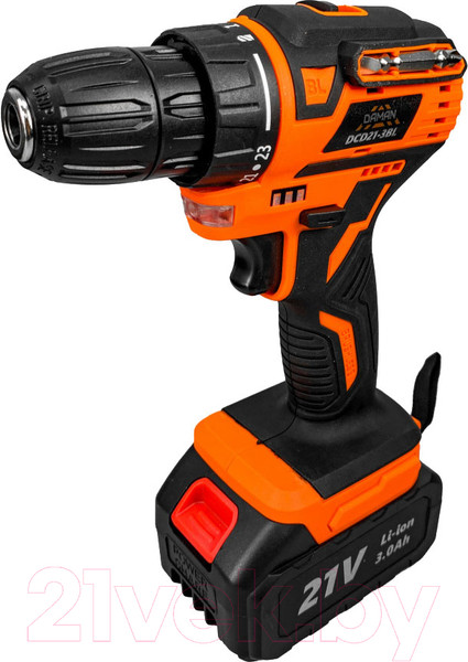 Изображение товара Аккумуляторная дрель-шуруповерт Brait DCD21-3BL DAMAN