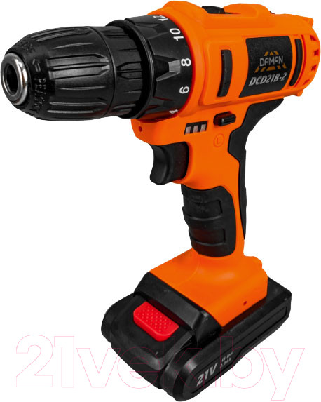 Изображение товара Аккумуляторная дрель-шуруповерт Daman DCD21B-2 DAMAN