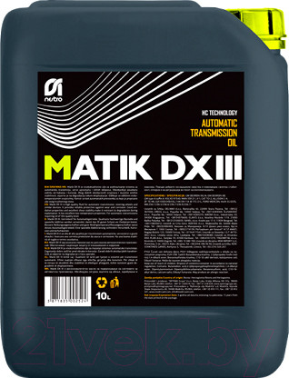 Изображение товара Трансмиссионное масло Nestro MATIK DX III  (10л)