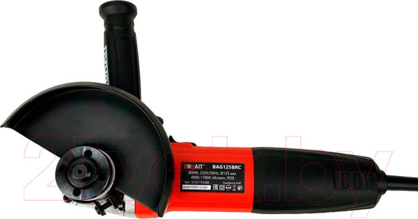 Изображение товара Угловая шлифовальная машина Brait BAG125BRC PRO