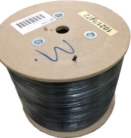 Изображение товара Кабель No Brand FTP 4 пары cat5E solid 0.51мм CCA (305м, черный)