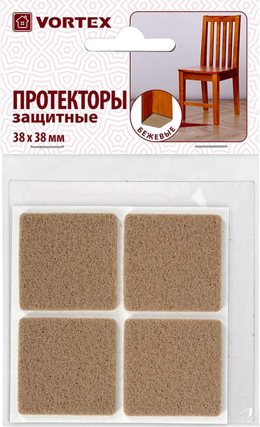 Изображение товара Протектор для мебели VORTEX 24379 (бежевые)