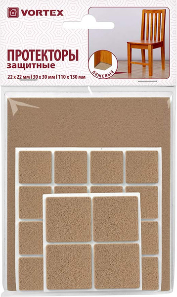 Изображение товара Протектор для мебели VORTEX 24382 (бежевый)