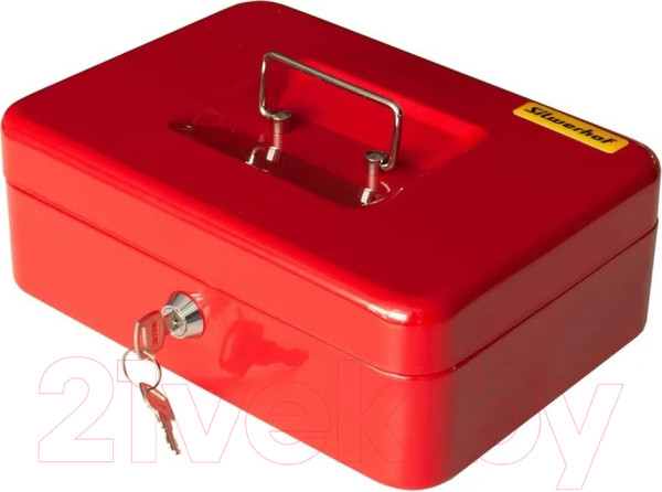 Изображение товара Кэшбокс Silwerhof 90x250x180 (красный, 1.17кг)