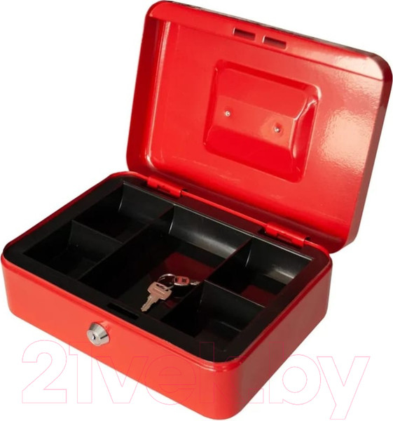 Изображение товара Кэшбокс Silwerhof 90x250x180 (красный, 1.17кг)