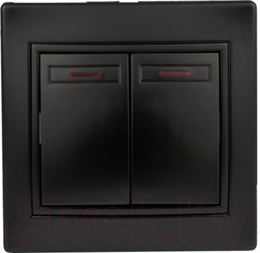 Изображение товара Выключатель INTRO Plano 1-105-05 / Б0053780 (антрацит)