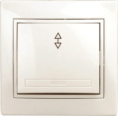 Изображение товара Выключатель INTRO Plano 1-103-02 / Б0053744 (слоновая кость)