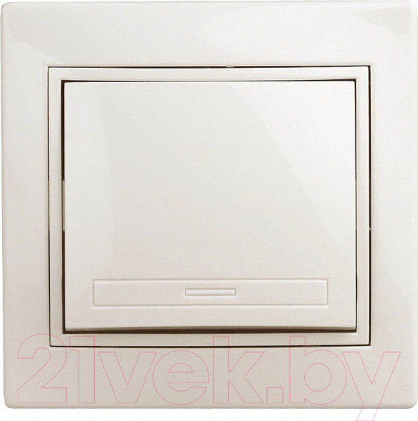 Изображение товара Выключатель INTRO Plano 1-108-02 / Б0053818 (слоновая кость)