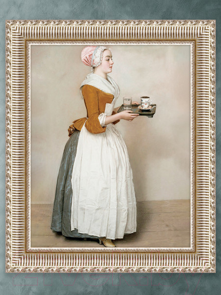 Изображение товара Картина Декарт Шоколадница 8Л1518 (в раме)