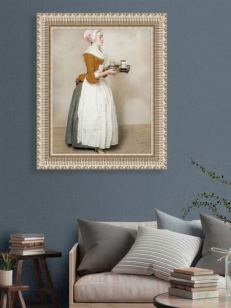 Изображение товара Картина Декарт Шоколадница 8Л1518 (в раме)