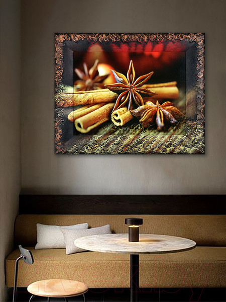 Изображение товара Картина Декарт Корица 8Л0021 (в раме)