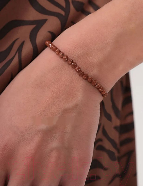 Изображение товара Браслет Wolves Авантюрин 5098 (коричневый)