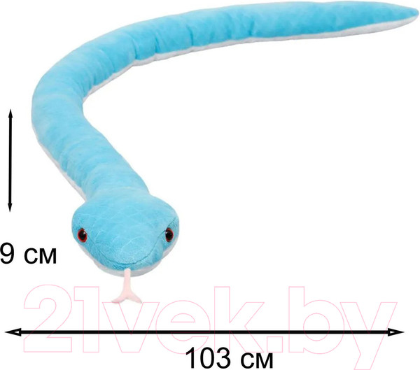 Изображение товара Мягкая игрушка All About Nature Бирюзовая гадюка / K8796-PT