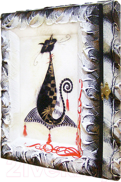 Изображение товара Ключница настенная Декарт Кот на коврике 8Л0998