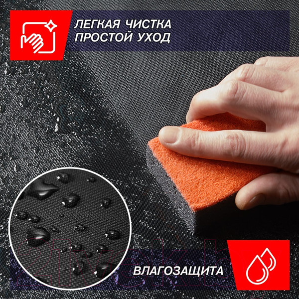 Изображение товара Накидка на автомобильное сиденье ElCrucce Эконом с органайзером 62x47.5 