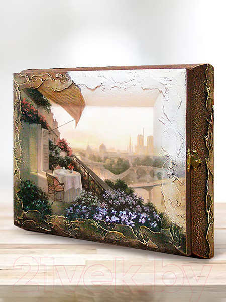 Изображение товара Ключница настенная Декарт Парижский вечер 8Л0081