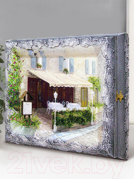 Изображение товара Ключница настенная Декарт Парижская терраса 8Л2183