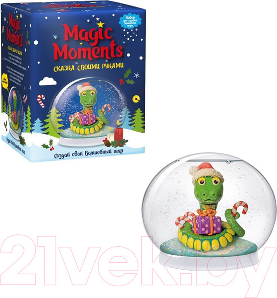 Изображение товара Набор для творчества Magic Moments Волшебный шар. Новогодний / mm-35