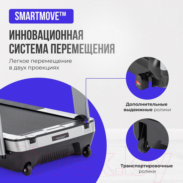 Изображение товара Электрическая беговая дорожка Oxygen Fitness M-Concept Sport (серый)