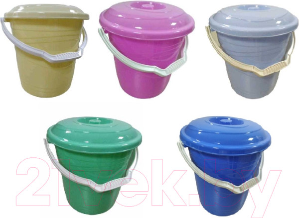 Изображение товара Набор ведер No Brand PP07-08 (2шт, микс)