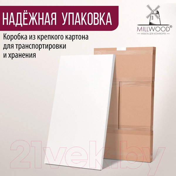 Изображение товара Столешница для стола Millwood 200x100 (белый)