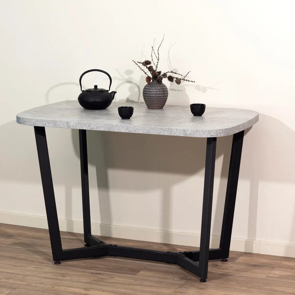 Изображение товара Столешница для стола Millwood Закругленная 250x120 (бетон)