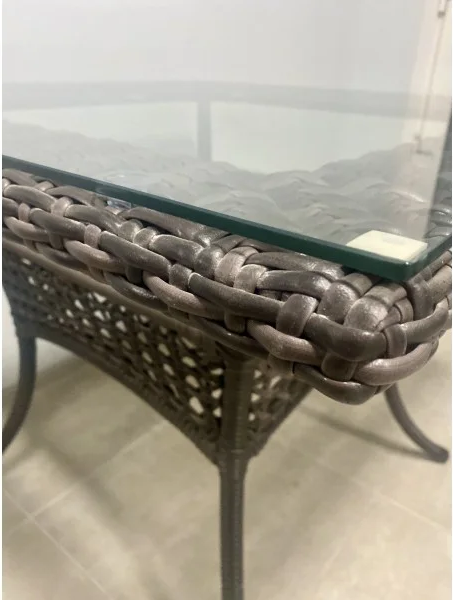 Изображение товара Стол садовый AIKO Deco квадратный 7019П 90x90x75