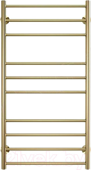 Изображение товара Полотенцесушитель водяной Terminus Аврора П10 500x1000 (золото матовое)