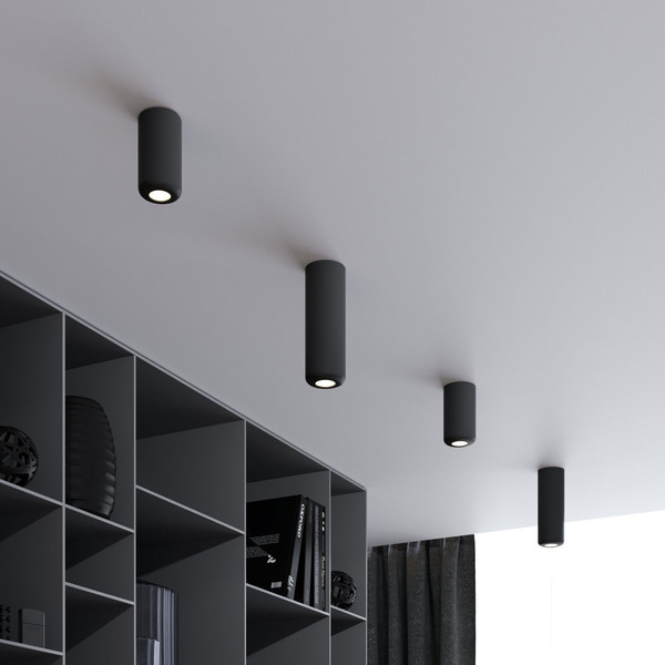 Изображение товара Точечный светильник Elektrostandard 25044/LED 10W 4000K (черный)