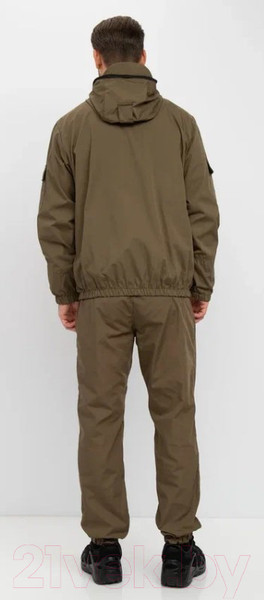 Изображение товара Костюм для охоты и рыбалки Huntsman Стрелок Антимоскит летний Сорочка смесовая Хаки (р-р 52-54/182-188)