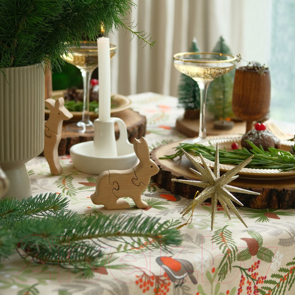 Изображение товара Скатерть Доляна Bullfinch 149x220 / 9082560