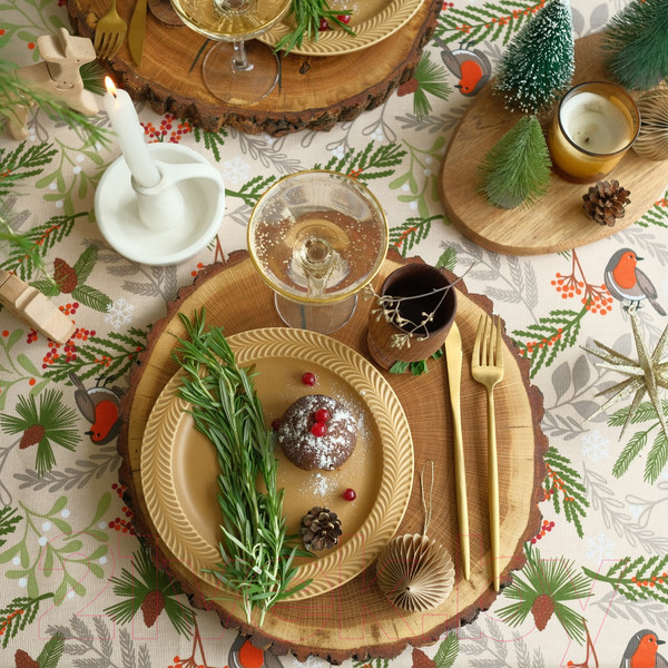 Изображение товара Скатерть Доляна Bullfinch 149x180 / 9082559