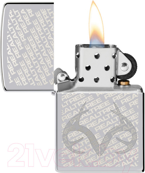 Изображение товара Зажигалка Zippo Reatree / 48751 (серебристый)