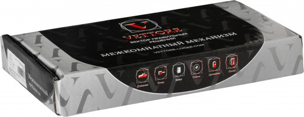 Изображение товара Защелка врезная Vettore WC 410 B-S Magnet GR (графит)