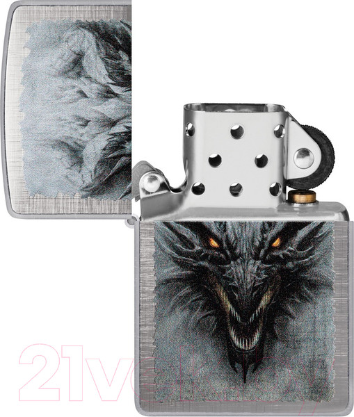 Изображение товара Зажигалка Zippo Dragon Design / 48732 (серебристый)