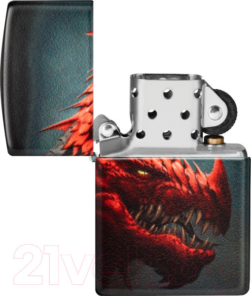 Изображение товара Зажигалка Zippo Dragon Design / 48777 (черный)