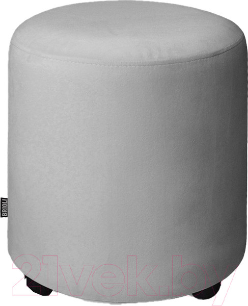 Изображение товара Пуф Brioli Цилиндр (V2/светло-серый)