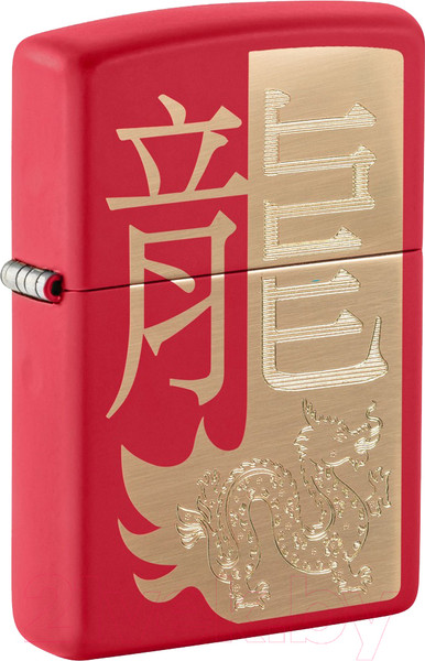 Изображение товара Зажигалка Zippo Year of the Dragon / 48769 (красный)